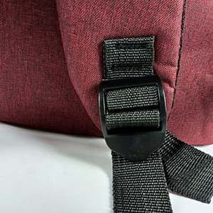 Vente en gros de sacs à dos personnalisés unisexes Sacs à dos de voyage en polyester rouge Sacs à dos d'affaires pour hommes - Product Image 6