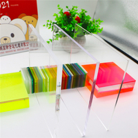 Feuille acrylique 1220 mm x 2440 mm, 6 mm, transparente, en PMMA, pour signalétique, découpe laser, taille personnalisée OEM