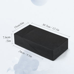 Bloque de Yoga Triangular Negro Antideslizante de Alta Densidad, Ecológico, con Logotipo Personalizado, Bloque de Yoga para Sentadillas - Product Image 2