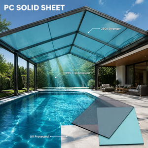 Panel sólido <span class=keywords><strong>de</strong></span> <span class=keywords><strong>policarbonato</strong></span> transparente resistente OEM <span class=keywords><strong>para</strong></span> iluminación <span class=keywords><strong>de</strong></span> techos en instalaciones deportivas <span class=keywords><strong>de</strong></span> 500 m², <span class=keywords><strong>precio</strong></span> al por mayor - Product Image 5
