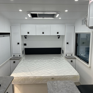 Caravanes familiales tout-terrain de type camping-car chinois, conformes aux normes australiennes, avec supports pour vélos, à <span class=keywords><strong>vendre</strong></span> - Product Image 5