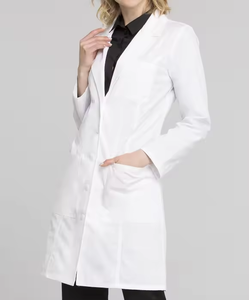 Precio barato Uniforme de moda Química clínica Bata de laboratorio Médico Uniforme Médico - Product Image 4