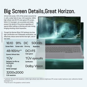 โน้ตบุ๊คธุรกิจและส่วนบุคคล ThinkBook 16+ รุ่นปี 2025 พร้อมตัวเลือก CPU Ultra5-225H / Ultra7-255H / Ultra9-285H แรม 32GB ความจุ 1TB หน้าจอ 16 นิ้ว ความละเอียด 3.2K พร้อมตัวเลือกการ์ดจอ RTX5060 - Product Image 2