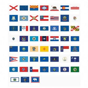 ธงโพลีเอสเตอร์ขายส่ง ธงรัฐอเมริกัน ขนาด 3x5 ฟุต 90x150 ซม. ธงรัฐแคลิฟอร์เนีย สหรัฐอเมริกา - Product Image 5