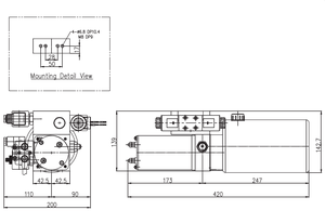 Made in Korea nhỏ gọn thủy lực đơn vị điện với Tank cho nông nghiệp sử dụng và hiệu quả bơm cho năng suất cao - Product Image 3