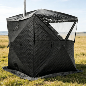 Sauna Infrarroja Plegable Aislada para 6 Personas, 8 Personas, con Calentador de Vapor para Terapia - Product Image 1