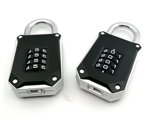 Hot Sale 4 Digit Combination Candado De Contrasena <strong>Waterproof</strong> Safety Warehouse Password Zinc Alloy <strong>Padlock</strong> - Product Image 3