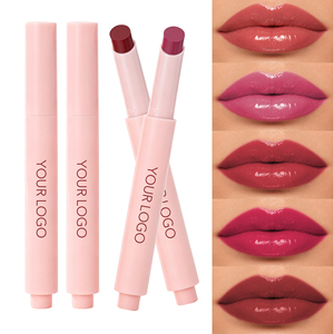 ลิปบาล์มสีติดทนนาน ขายส่ง ลิปสติกเนื้อฉ่ำ สีติดทนนาน ลิปบาล์มแบบกด ลิปกลอสเนื้อแน่น ชุ่มชื้น - Product Image 1