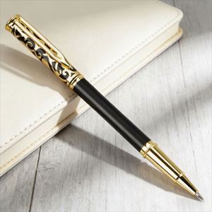 High-end Engraved Metal Ballpoint <b>Pen</b> with logo Business Signature Metal <b>Pen</b> Black Custom <b>Pen</b> Suitable for Corporate Event Gifts - Product Image 4