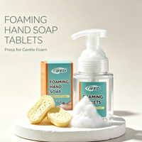 Kit de recharge multipack écologique et durable pour savon moussant pour les mains, en tablettes, pour cuisine et salle de bain, avec étiquette privée et emballage personnalisé