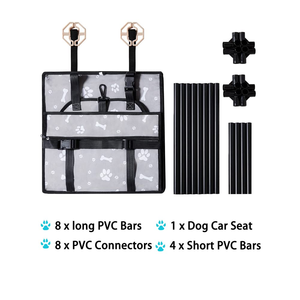 Asiento de Coche Plegable y Transpirable para Perros Grandes, Venta al Por Mayor - Product Image 2