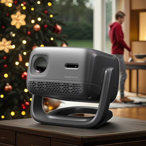 Mini Proiettore LCD Portatile Smart con Autofocus 1080P, Altoparlanti Integrati e Wi-Fi per Home Theater e Uso Aziendale - Product Image 1