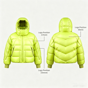 Veste matelassée à capuche camouflage pour homme avec logo personnalisé, coupe-vent, <span class=keywords><strong>doudoune</strong></span> d'hiver, vente en gros OEM - Product Image 4