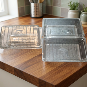 Boîte de conservation des fruits en plastique PET transparent de qualité alimentaire, écologique, jetable, avec logo personnalisé, boîte à gâteaux, vente en gros - Product Image 5