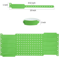 Bracelets d'identification médicale personnalisés avec logo imprimé en couleur, code QR variable, en PVC vinyle, pour promotions, marque Renyi
