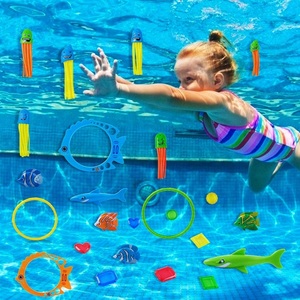 Set di Giocattoli Subacquei per Bambini con Meduse e Anelli da Immersione, Giochi d'Acqua per Piscina - Product Image 3