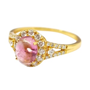 แหวนเพชรทัวร์มาลีนเงินแท้ 925 จาก UM Jewelry เหมาะสำหรับทุกเพศ ใส่ได้ทุกวัน ของขวัญวันครบรอบแต่งงาน - Product Image 3