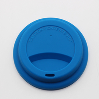 Tasses à café isothermes en silicone 350 ml avec impression personnalisée, mugs à thé et café en plastique PP avec manchon en silicone et paille intégrée