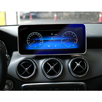 Radio Multimedia con Pantalla de 10.25 Pulgadas para Automóvil Android, Sistema de Navegación GPS Estéreo, Mirror Link para Benz GLA CLA
