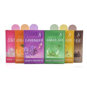Kit de Pedicura 4 en 1 con Sal de Spa para Pies a Base de Hierbas y Cristales, Suavizante, con Empaque en Caja, Marca Privada - Product Image 2