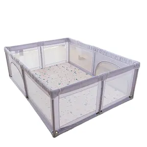 factory price sale High Quality Folding Fence Baby Playpen baby game fence play yard Portable Easy Folding baby fence