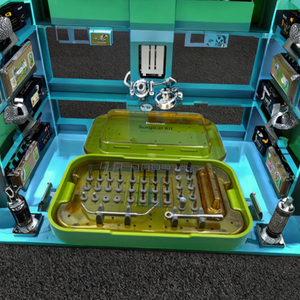 덴티움 스테이지 원 치과 임플란트 수술 키트, 치과 복원 도구 상자 - Product Image 3