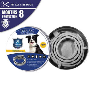 인기있는 애완 동물 개 목걸이 진드기 전체 크기에 맞는 모든 강아지 소형 중형 대형 개 진드기 칼라 - Product Image 4