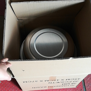 De aluminio lavabo para lavar la ropa y verduras - Product Image 3