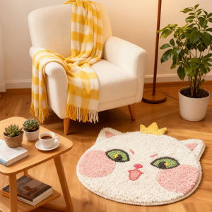 <span class=keywords><strong>Tapis</strong></span> personnalisé à motif animal, fait à la main, petite taille, haute qualité, <span class=keywords><strong>tapis</strong></span> et moquettes à touffeter - Product Image 5