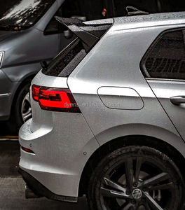 Aileron arrière en plastique adhésif pour hayon, spoiler de coffre arrière, spoiler de toit <span class=keywords><strong>Clubsport</strong></span> pour <span class=keywords><strong>GOLF</strong></span> MK8 R-line style CS - Product Image 4