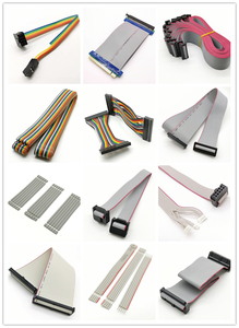 PHB 2,0mm zweireihiges Schnallen anschluss kabel Doppelkopf Reverse Rot Weiß Flach band kabel 2 * 2P34P5P6P8P10P12P15P20P30P - Product Image 6