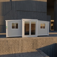 Maison préfabriquée complète en conteneur extensible de 20 pieds ou 40 pieds, 2, 3 ou 4 chambres, à vendre, maison pliable, maison portable