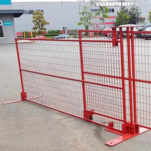 Thiết kế hiện đại sơn tĩnh điện <span class=keywords><strong>Canada</strong></span> 6ft * 10ft bền xây dựng ngoài trời tạm thời hàng rào - Product Image 6