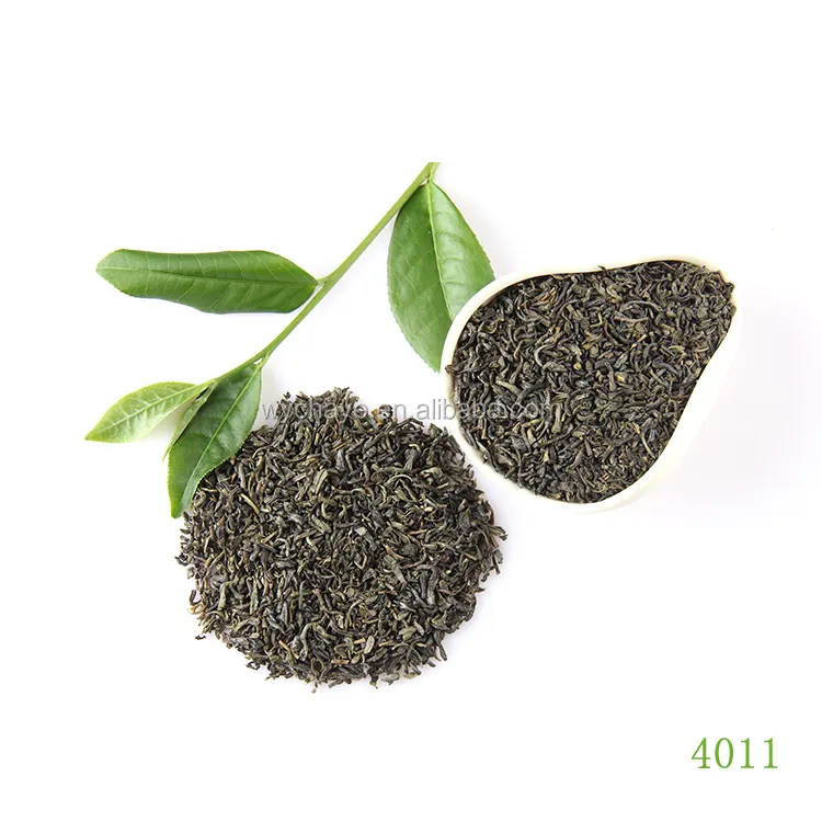 卸売安全4011 Te Verde Chun Mee Organico高山Chunmee中国の葉緑茶
