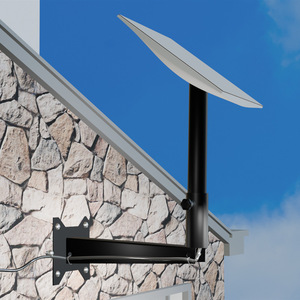 Adaptateur de <span class=keywords><strong>tuyau</strong></span> pour Starlink Standard Dish Mount V3 Heavy Duty Alloy Steel Plate Roof Mount - Product Image 2