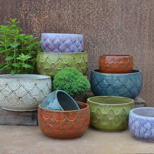<span class=keywords><strong>Pot</strong></span> <span class=keywords><strong>de</strong></span> fleurs en céramique pour plantes extérieures, personnalisé, bon marché, pour l'extérieur, offre spéciale, - Product Image 1