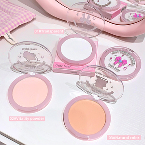 Polvo de prensa de ajuste de maquillaje mate vegano más vendido Control de aceite resistente al agua con ingredientes minerales etiquetado Logo/patrón - Product Image 3