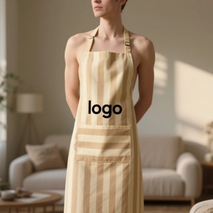 Custom Design Canvas Work <b>Kitchen</b> <b>Apron</b> with Pockets All Over Full Printing Business Advertising Promotional Gift <b>Aprons</b> <b>Kitchen</b> - Product Image 1