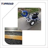 Machine de marquage routier à pompe à diaphragme facile à utiliser, pulvérisation à froid, haute précision, protection IP55, 6,5 CV