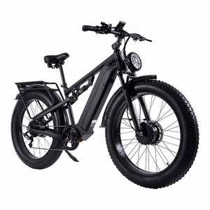 Bicicleta Eléctrica de Montaña de Aluminio con Motor Dual de 2000W, 7 Velocidades, Neumáticos Anchos, Batería Eléctrica de 63V 30AH, Freno Hidráulico - Product Image 1