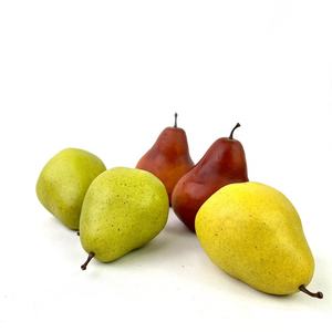 الأصفر الكمثرى الاصطناعية زخرفة لوازم حفلة احتفالية لعيد هالوان عيد الشكر ديكور محاكاة تزيين الفاكهة - Product Image 2