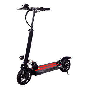 Patinete Eléctrico Plegable de 10 Pulgadas con Asiento e Iluminación LED para Adultos - Product Image 2