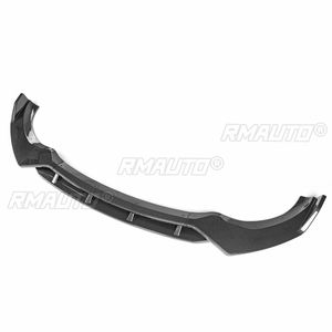 Kit de protection de pare-chocs avant, diffuseur, lèvre de spoiler pour BMW X3 X4 G01 G02 2018 2019 2020 2021 Noir brillant/Fibre de carbone - Product Image 3