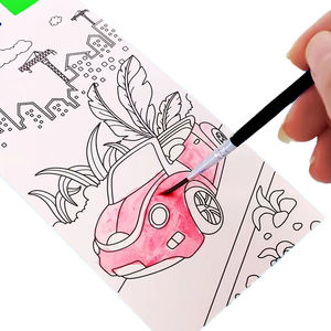 Set de papeterie pour enfants avec pinceau, jouets éducatifs pour les fêtes, graffiti et <span class=keywords><strong>peinture</strong></span> - Product Image 5