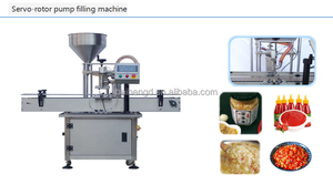 آلة تعبئة أوتوماتيكية بمضخة تروس ذات فوهات متعددة (1 أو 2 أو 4 فوهات) مخصصة لتعبئة الشامبو والمستحضرات التجميلية والكريمات والزيوت والصلصات والمراهم - Product Image 2