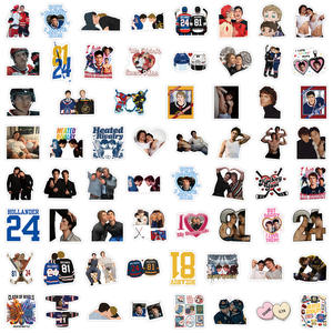 60 autocollants graffiti sur le thème de la rivalité canadienne inspirés de la série télévisée populaire pour la décoration de téléphone, autocollants de hockey sur glace - Product Image 3