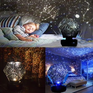 Stern projektor Galaxie Lampe Sternen himmel Nachtlicht Led Tisch lampe Raum beleuchtung Raum Planetary Night light Planetar Geschenk für Kinder - Product Image 6