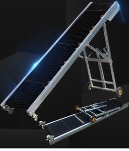 Banda Transportadora Agrícola Pequeña Reversible: Máquina Plegable Portátil para Carga/Descarga de Granos y Almacenes - Product Image 2