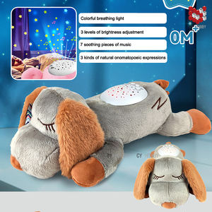 ตุ๊กตาผ้าโปรเจคเตอร์สำหรับลูกสุนัขพร้อมเสียงเบาของเล่นเพื่อการศึกษาของเด็ก-เพลงผ่อนคลายสำหรับเด็กทารก - Product Image 2