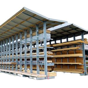 Sistema di scaffalature a sbalzo portatile per impieghi gravosi zincato personalizzato OEM per rack di stoccaggio industriale - Product Image 1